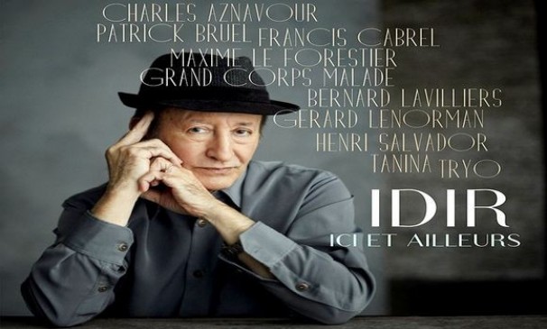 « Ici et ailleurs », album d’Idir avec de grands noms de la chanson française