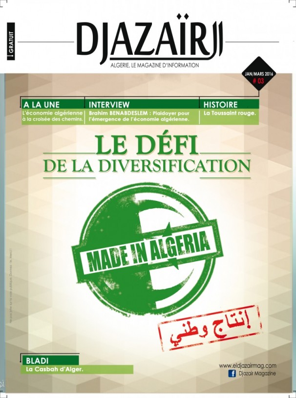Le défi de la diversification #N3 Djazair Magazine
