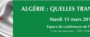 Conférence: Algérie, quelles transitions ?