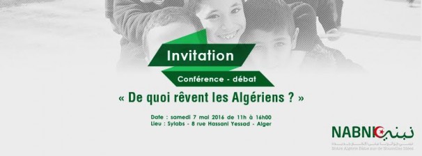 Conférence/débat : De quoi rêvent les Algériens ?