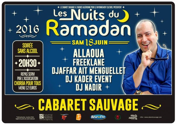 Les 17 & 18 juin, venez célébrer le Ramadan en musique au Cabaret Sauvage