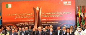 Ouverture à Alger de la réunion du Forum international de l’énergie