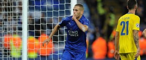 Mahrez-Slimani, le duo gagnant de Leicester face au FC Porto !