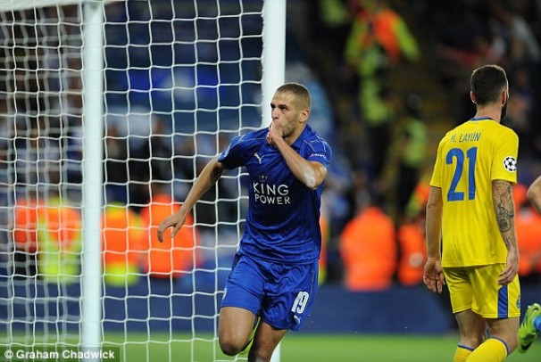 Mahrez-Slimani, le duo gagnant de Leicester face au FC Porto !