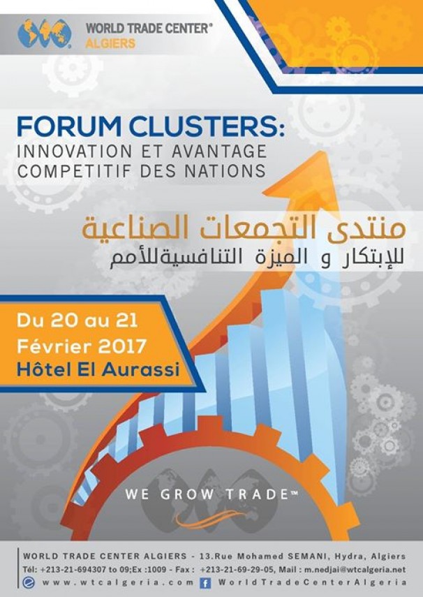 Forum Clusters à Alger: innovation et avantage compétitif des nations