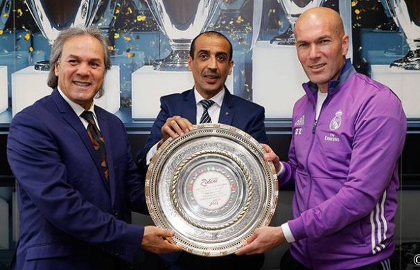 Zinédine Zidane, élu entraîneur de l’année 2016 par «Le Buteur – El Heddaf»