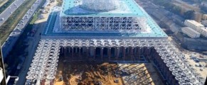la réception de la salle de prière, de l’esplanade et du  minaret de la grande mosquée d’Alger est prévue pour fin 2017