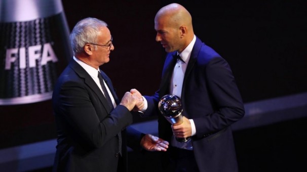 Zidane Sacré meilleur entrainer de l’année 2017