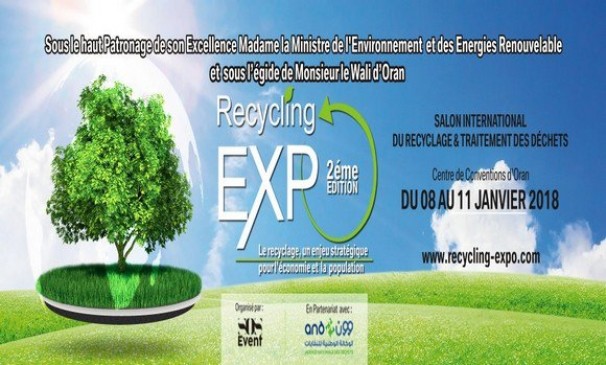 Oran : 40 exposants au 2ème salon international du recyclage et du traitement des déchets