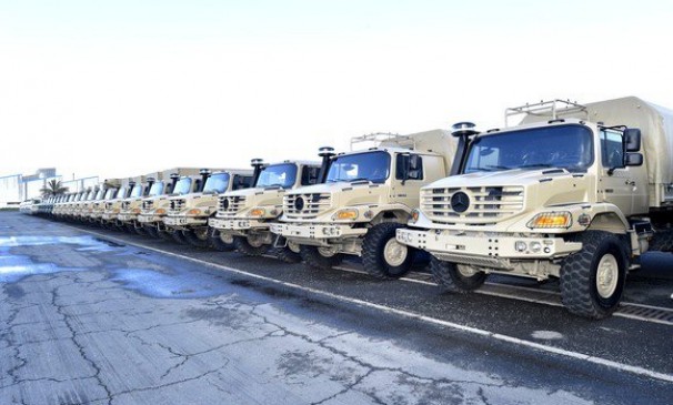 Industrie militaire: livraison de 771 véhicules multifonctions de marque Mercedes Benz