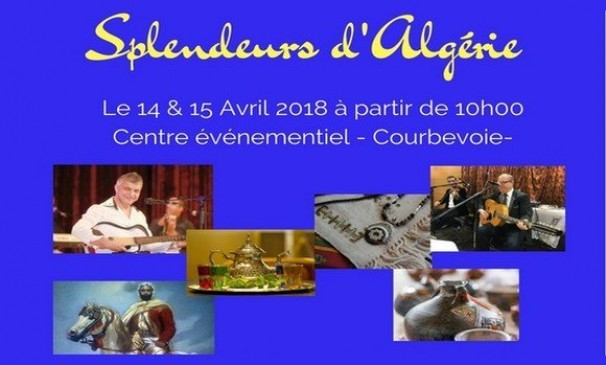 Evènement « Splendeurs d’Algérie » 14 et 15 avril  à Courbevoie