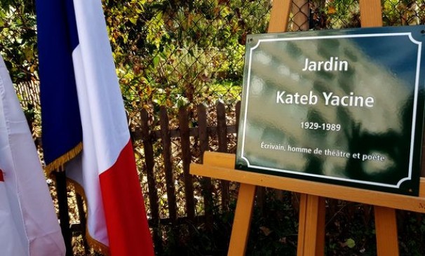 Inauguration du Jardin Kateb Yacine à Paris