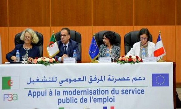 Emploi: lancement d’un projet de jumelage algéro-français