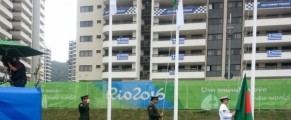 JO 2016: le drapeau algérien flotte à Rio de Janeiro