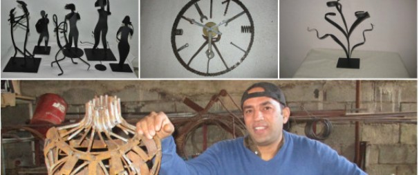 Merzouk Bellahcene, cet artisan qui métamorphose la ferraille en œuvre d’art