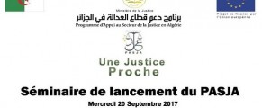 Algérie/UE: Lancement officiel, mercredi à Alger, d’un nouveau programme d’appui à la justice